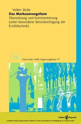 Stolle |  Das Markusevangelium | eBook | Sack Fachmedien