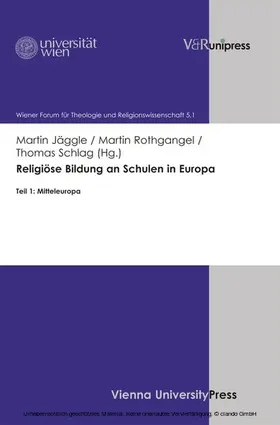 Jäggle / Rothgangel / Schlag |  Religiöse Bildung an Schulen in Europa | eBook | Sack Fachmedien