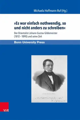 Hoffmann-Ruf / Becker / Geppert |  »Es war einfach nothwendig, so und nicht anders zu schreiben« | eBook | Sack Fachmedien