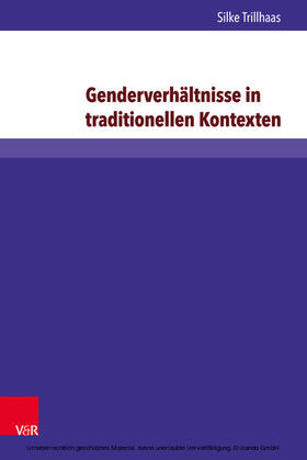 Trillhaas | Genderverhältnisse in traditionellen Kontexten | E-Book | sack.de