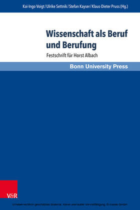 Voigt / Settnik / Kayser | Wissenschaft als Beruf und Berufung | E-Book | sack.de