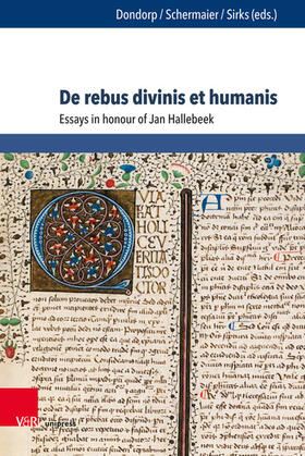 Dondorp / Schermaier / Sirks | De rebus divinis et humanis | E-Book | sack.de