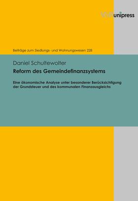 Schultewolter | Reform des Gemeindefinanzsystems | E-Book | sack.de