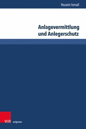 Ismail |  Anlagevermittlung und Anlegerschutz | eBook | Sack Fachmedien