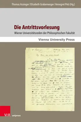 Assinger / Grabenweger / Pelz |  Die Antrittsvorlesung | eBook | Sack Fachmedien