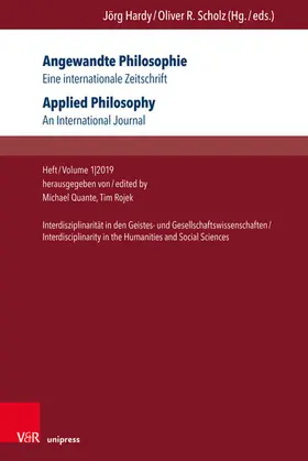 Quante / Rojek |  Angewandte Philosophie. Eine internationale Zeitschrift / Applied Philosophy. An International Journal | eBook | Sack Fachmedien