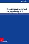 Einfeldt |  Open Content Lizenzen und das Bearbeitungsrecht | eBook | Sack Fachmedien