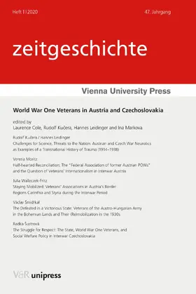 Cole / Kucera / Leidinger |  World War One Veterans in Austria and Czechoslovakia | eBook | Sack Fachmedien