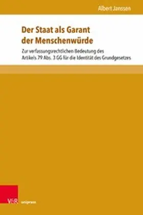 Janssen |  Der Staat als Garant der Menschenwürde | eBook | Sack Fachmedien