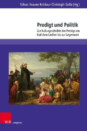 Braune-Krickau / Galle |  Predigt und Politik | eBook | Sack Fachmedien
