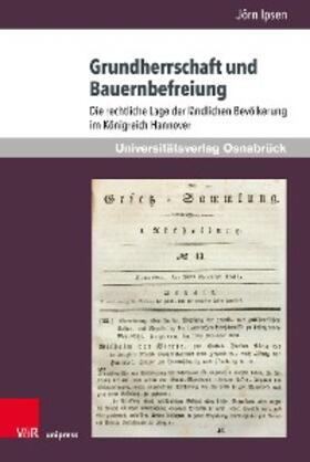Ipsen | Grundherrschaft und Bauernbefreiung | E-Book | sack.de