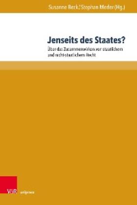 Beck / Meder |  Jenseits des Staates? | eBook | Sack Fachmedien