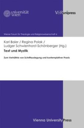 Baier / Polak / Schwienhorst-Schönberger | Text und Mystik | Buch | 978-3-8471-0116-1 | sack.de