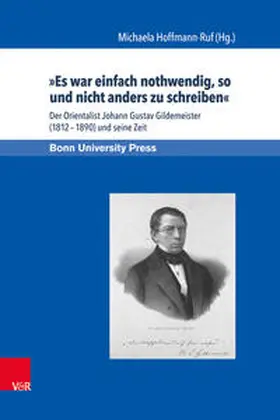 Hoffmann-Ruf |  »Es war einfach nothwendig, so und nicht anders zu schreiben« | Buch |  Sack Fachmedien