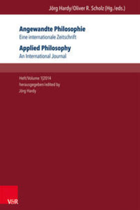 Hardy / Scholz | Angewandte Philosophie. Eine internationale Zeitschrift / Applied Philosophy. An International Journal | Buch | 978-3-8471-0270-0 | sack.de