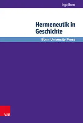Broer |  Hermeneutik in Geschichte | Buch |  Sack Fachmedien