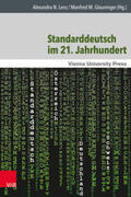 Lenz / Glauninger |  Standarddeutsch im 21. Jahrhundert | Buch |  Sack Fachmedien