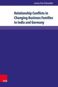 Schroeder |  Relationship Conflicts in Changing Business Families in India and Germany | Buch |  Sack Fachmedien