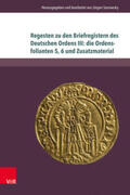 Sarnowsky |  Regesten zu den Briefregistern des Deutschen Ordens III: die Ordensfolianten 5, 6 und Zusatzmaterial | Buch |  Sack Fachmedien
