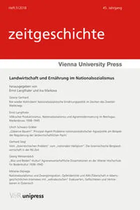 Langthaler / Markova |  Landwirtschaft und Ernährung im Nationalsozialismus | Buch |  Sack Fachmedien