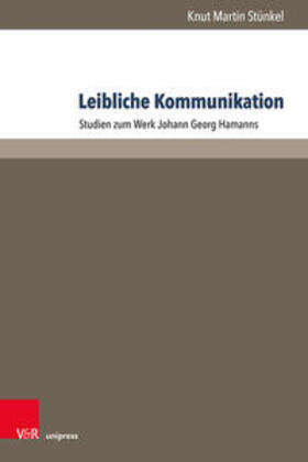 Stünkel | Stünkel, K: Leibliche Kommunikation | Buch | 978-3-8471-0912-9 | sack.de