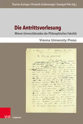 Assinger / Grabenweger / Pelz |  Die Antrittsvorlesung | Buch |  Sack Fachmedien