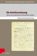 Assinger / Grabenweger / Pelz |  Die Antrittsvorlesung | Buch |  Sack Fachmedien