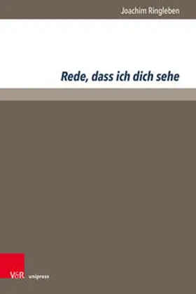 Ringleben |  Rede, dass ich dich sehe | Buch |  Sack Fachmedien