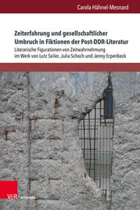 Hähnel-Mesnard |  Zeiterfahrung und gesellschaftlicher Umbruch in Fiktionen der Post-DDR-Literatur | Buch |  Sack Fachmedien