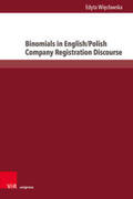 Wieclawska / Wieclawska / Wie?clawska |  Binomials in English/Polish Company Registration Discourse | Buch |  Sack Fachmedien