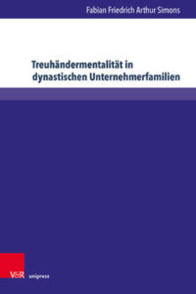 Simons | Treuhändermentalität in dynastischen Unternehmerfamilien | Buch | 978-3-8471-1596-0 | sack.de