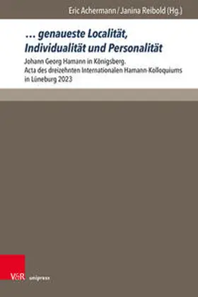 Achermann / Reibold |  ... genaueste Localität, Individualität und Personalität | Buch |  Sack Fachmedien