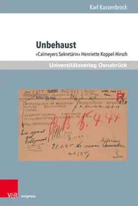 Kassenbrock | Unbehaust | Buch | 978-3-8471-1812-1 | sack.de