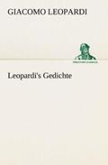 Leopardi |  Leopardi's Gedichte | Buch |  Sack Fachmedien