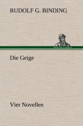 Binding |  Die Geige | Buch |  Sack Fachmedien