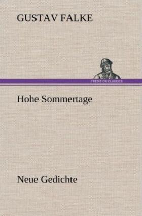 Falke |  Hohe Sommertage | Buch |  Sack Fachmedien