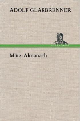 Glaßbrenner |  März-Almanach | Buch |  Sack Fachmedien