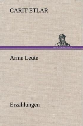 Etlar |  Arme Leute | Buch |  Sack Fachmedien