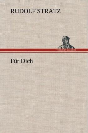 Stratz |  Für Dich | Buch |  Sack Fachmedien
