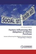 Abdullah |  Factors Influencing the Adoption of Online Purchase | Buch |  Sack Fachmedien