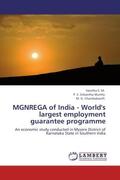 Vanitha / Murthy / Chandrakanth |  MGNREGA of India - World's largest employment guarantee programme | Buch |  Sack Fachmedien