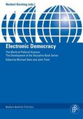 Kersting |  Electronic Democracy | Buch |  Sack Fachmedien