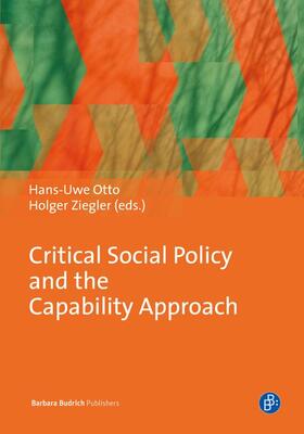 Otto / Ziegler | Critical Social Policy and the Capability Approach | Buch | 978-3-8474-0611-2 | sack.de