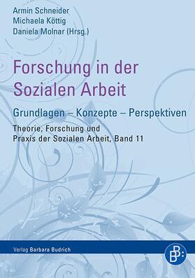Schneider / Köttig / Molnar |  Forschung in der Sozialen Arbeit | Buch |  Sack Fachmedien