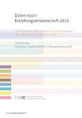 Koller / Faulstich-Wieland / Weishaupt |  Datenreport Erziehungswissenschaft 2016 | Buch |  Sack Fachmedien