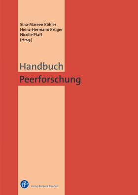 Köhler / Krüger / Pfaff | Handbuch Peerforschung | E-Book | sack.de