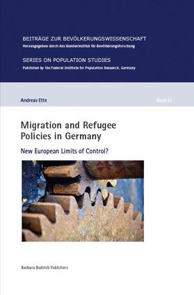 Ette | Migration and Refugee Policies in Germany | E-Book | sack.de