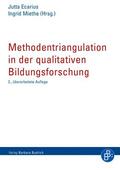Ecarius / Miethe |  Methodentriangulation in der qualitativen Bildungsforschung | eBook | Sack Fachmedien
