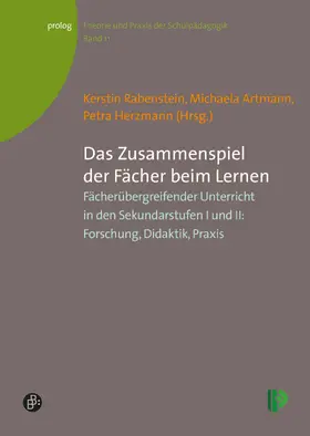 Rabenstein / Artmann / Herzmann |  Das Zusammenspiel der Fächer beim Lernen | eBook | Sack Fachmedien
