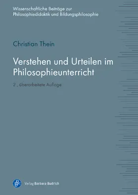 Thein / Kminek |  Verstehen und Urteilen im Philosophieunterricht | eBook | Sack Fachmedien